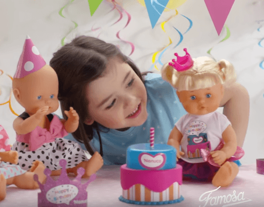 muñeca nenuco cantando cumpleaños