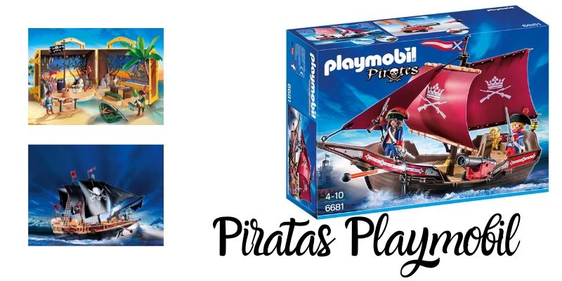 Piratas Playmobil barcos